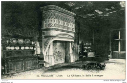 MEILLANT  LE CHATEAU LA SALLE A MANGER - Meillant