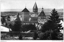 CPSM CLOCHER DE L'EAU BENITE ET TOUR DES FROMAGES - Cluny