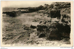 ST PALAIS SUR MER   MAREE MONTANTE AU PIERRIERES - Saint-Palais-sur-Mer