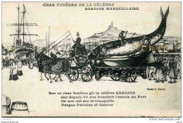 CHAR FUNEBRE DE LA CELEBRE SARDINE MARSEILLAISE - Unclassified