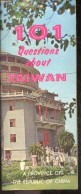 101 Questions About Taiwan - A Province Of The Republic Of China - SS. RICHARD - C. SAUER - COLLECTIF - 1963 - Linguistica