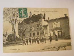 RHONE-CHARLY-CHATEAU DU MARQUIS DE FOUDRAS ED TABARD-ANIMEE - Autres & Non Classés