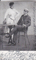 AK Künstlerkarte Alt-Heidelberg - Student Mit Frau - Ca. 1910  (69724) - Couples