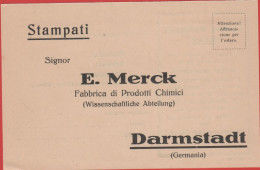 Cartolina Prestampata Non Viaggiata - E. Merck, Darmstadt - Fabbrica Prodotti Chimici E Medicinali - Advertising