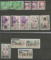 ALGERIE ANNEE 1962 LOT DE 15 TP NEUFS ** MNH ENTRE LES N°354 à 363 TB - Algerien (1962-...)