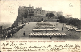 CPA Edinburgh Schottland, The Argyll And Sutherland Highlanders, Castle - Other & Unclassified