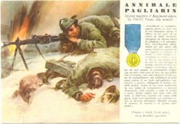 Megaglia D'oro Annibale Pagliarin 1° Reggimento Alpini - Régiments