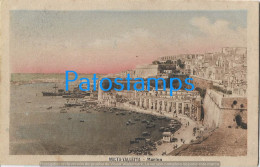 230124 MALTA VALLETTA VIEW PANORAMA POSTAL POSTCARD - Malte