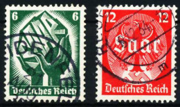 3. REICH 1934 Nr 544-545 Gestempelt X5D275E - Usati