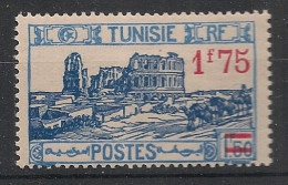 TUNISIE - 1938 - N°YT. 184A - El Djem 1f75 Sur 1f50 - Type II - Neuf Luxe** / MNH / Postfrisch - Neufs