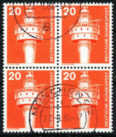 BRD DS INDUSTRIE U. TECHNIK Nr 848 Zentrisch Gestempelt VIER X66C2F2 - Used Stamps
