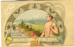 Brigata Ferrovieri Del Genio - Régiments