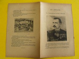 Livret En Afrique, Le Lieutenant-Colonel Monteil. Pages 33 à 40 D'un Livre à Identifier.1900. Boussoura Bambaras Ségou - 1801-1900