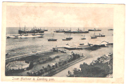 Yémen : INNER HARBOUR & Landing  Pier : Aden : Streamer Point : Bateaux : à Recoller - Yémen