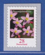 Bund 2014 Blumen Tausendgüldenkraut 28 Cent SELBSTKLEBEND Mi.-Nr. 3094 ** - Autres & Non Classés