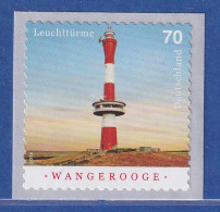 Bund 2018 Leuchtturm Wangerooge 70Cent SELBSTKLEBEND Aus Rolle Mi-Nr. 3396 ** - Autres & Non Classés