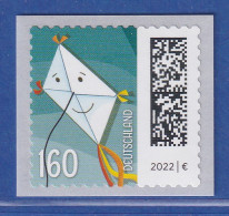 Bund 2021 Welt Der Briefe Drachen 160Cent SELBSTKLEBEND Aus Rolle Mi-Nr 3654 ** - Autres & Non Classés