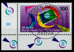 BRD 1996 Nr 1878 Zentrisch Gestempelt ECKE-ULI X72D02A - Used Stamps