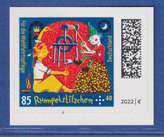 Bund 2022 Rumpelstilzchen 85Cent SELBSTKLEBEND Aus MH Mi-Nr 3669 ** - Altri & Non Classificati