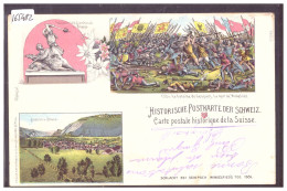 HISTORISCHE POSTKARTE DER SCHWEIZ - LITHO - CARTE POSTALE HISTORIQUE DE LA SUISSE - TB - Autres & Non Classés