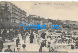 230133 SPAIN ESPAÑA SAN SEBASTIAN VIZCAYA PAIS VASCO PASEO DE LA CONCHA POSTAL POSTCARD - Autres & Non Classés