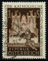 ÖSTERREICH 1954 Nr 1008 Gestempelt X7FE07E - Used Stamps