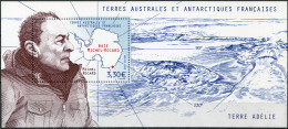 TAAF 2023. Michel Rocard, Prime Minister Of France (MNH OG) Souvenir Sheet - Unused Stamps