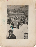 YUGOSLAVIA   --  OLDTIMER  --   FUNERAL  --   ORIGINAL PHOTO   11,8  Cm X 8,8 Cm - Automobiles