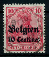 BES 1WK LP BELGIEN Nr 3 Gestempelt X77B23A - Occupazione 1914 – 18