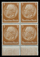 DEUTSCHES REICH 1933 Nr 513 Postfrisch VIERERBLOCK URA X8B505E - Unused Stamps