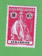 CLN113- INHAMBANE 1914 Nº 75- MH - Inhambane