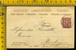 Torino - Rodolfo Hirschhorn - Cere Greggie, Paraffina, Stearina, Ceresina E Carnauba - Other & Unclassified