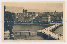 C022207 Geneve. Pont Des Bergues - World