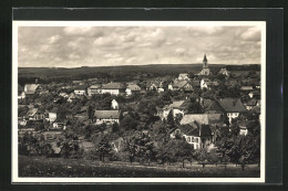 AK Bonndorf Im Schwarzwald, Blick Auf Den Gesamten Ort Und Die Kirche  - Bonndorf