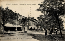 CPA Gagny Son Saint Denis, Place Du Baron Roger - Autres & Non Classés