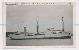 C021722 Pizarro. Erith. 1934. Ship. Photo - Monde
