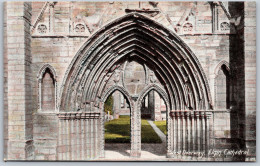 ELGIN Cathedral - West Doorway - Wrench 15,642 - Moray