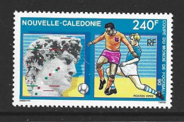 New Caledonia 1990 Soccer World Cup 240 Fr Single MNH - Nuovi