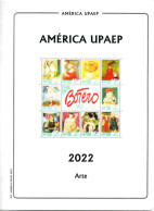 UPAEP 2022 Supplement "Art", 8 Sheets, 23x29.8cm Format. Color. Mounted With Transparent PRINZ. - Vordruckblätter