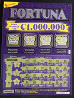 103, Lottery Tickets, Portugal, « Raspadinha », « Instant Lottery », « FORTUNA », Nº 574 - Billets De Loterie