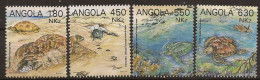 Angola - 1993 - Turtles - Yv 899/02 - Tortues