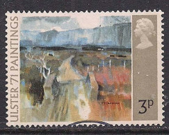 GB 1971 QE2 3p Paintings Used SG 881 ( A1115 ) - Used Stamps