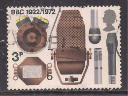 GB 1972 QE2 3p Broadcasting Anniversaries Used SG 909 ( B1301) - Used Stamps