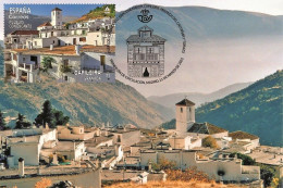 Spain España Espagne 2021 - Pueblos Con Encanto Capileira,Granada Carte Maximum - Maximum Cards