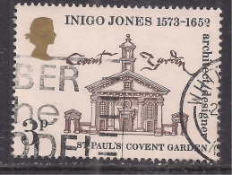 GB 1973 QE2 3p Indigo Jones Used SG 936 ( D585 ) - Usados