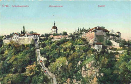 73981402 GRAZ__Steiermark_AT Schlossbergbahn Glockenturm Castell - Andere & Zonder Classificatie