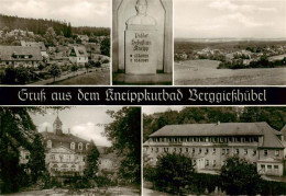 73910515 Berggiesshuebel Kneippkurbad Seb Kneipp Denkmal Teilansichten - Bad Gottleuba-Berggiesshübel