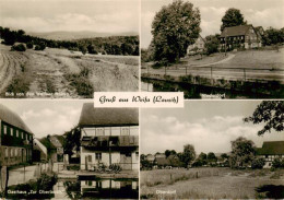 73910504 Weifa Blick Von Den Weifaer Hoehen Niederdorf Oberdorf Gasthaus Zur Obe - Autres & Non Classés