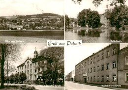 73910485 Pulsnitz_Sachsen Blick Vom Eierberg Schlossteich Ernst Rietschel Schule - Pulsnitz