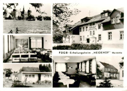 73910407 Weinboehla Schloss Moritzburg FDGB Erholungsheim Heidehof Klubraeume - Weinboehla